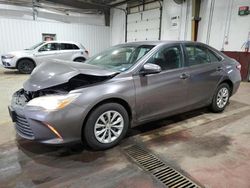 Salvage cars for sale at Marlboro, NY auction: 2015 Toyota Camry LE