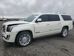 Cadillac salvage cars for sale: 2015 Cadillac Escalade ESV Platinum