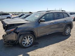 Salvage cars for sale at Houston, TX auction: 2018 Jeep Cherokee Latitude