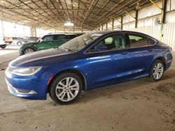 Salvage cars for sale at Phoenix, AZ auction: 2015 Chrysler 200 Limited