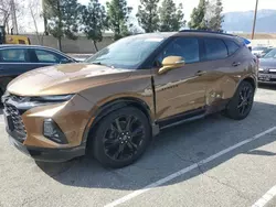 Salvage cars for sale at Rancho Cucamonga, CA auction: 2019 Chevrolet Blazer RS