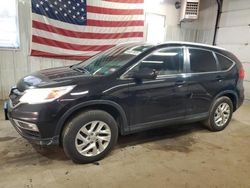 Salvage cars for sale at Lyman, ME auction: 2016 Honda CR-V EXL