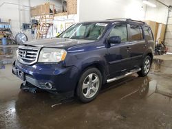 Salvage cars for sale at Ham Lake, MN auction: 2015 Honda Pilot EXL