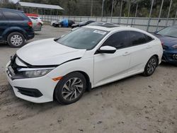 Salvage cars for sale at Savannah, GA auction: 2017 Honda Civic EX