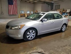 Salvage cars for sale at West Mifflin, PA auction: 2009 Honda Accord EXL