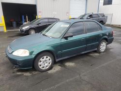 Salvage cars for sale at Vallejo, CA auction: 1999 Honda Civic Base