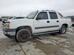 Salvage trucks for sale at Grand Prairie, TX auction: 2006 Chevrolet Avalanche C1500