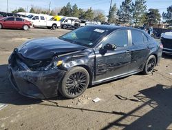 Salvage cars for sale at Denver, CO auction: 2020 Toyota Camry SE