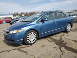 Salvage cars for sale from Copart Pennsburg, PA: 2011 Honda Civic LX