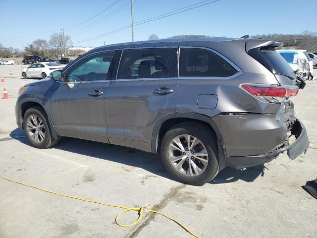 2014 Toyota Highlander XLE