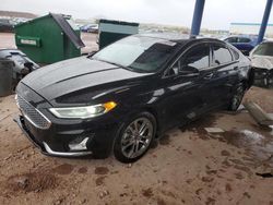 Salvage cars for sale at Phoenix, AZ auction: 2020 Ford Fusion Titanium