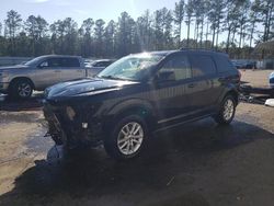 Salvage cars for sale at Harleyville, SC auction: 2017 Dodge Journey SXT