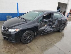 Salvage cars for sale at Farr West, UT auction: 2015 Honda Civic LX