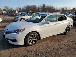 Salvage cars for sale at Chalfont, PA auction: 2016 Honda Accord EXL