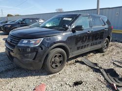 Salvage cars for sale at Franklin, WI auction: 2019 Ford Explorer Police Interceptor