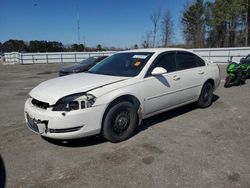 Salvage cars for sale at Dunn, NC auction: 2006 Chevrolet Impala Police