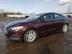 Salvage cars for sale at Columbia Station, OH auction: 2013 Ford Fusion SE