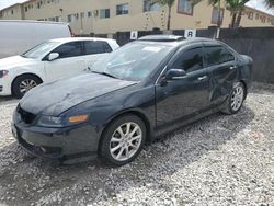 Salvage cars for sale at Opa Locka, FL auction: 2008 Acura TSX