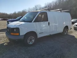 Salvage trucks for sale at Marlboro, NY auction: 2004 GMC Savana G2500