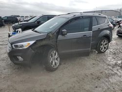 Salvage cars for sale at Wayland, MI auction: 2017 Ford Escape Titanium