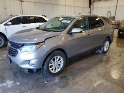 Salvage cars for sale at Franklin, WI auction: 2018 Chevrolet Equinox LT