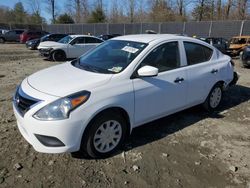 Salvage cars for sale at Waldorf, MD auction: 2016 Nissan Versa S