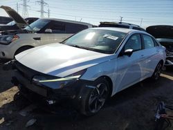 Carros salvage a la venta en subasta: 2021 Hyundai Elantra Limited