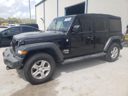 SUV salvage a la venta en subasta: 2020 Jeep Wrangler Unlimited Sport