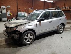 Salvage cars for sale at Ebensburg, PA auction: 2011 Subaru Forester 2.5X