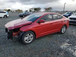 Salvage cars for sale at San Diego, CA auction: 2020 Hyundai Elantra SEL