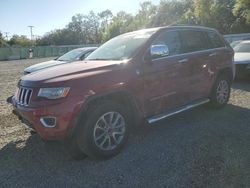 Carros salvage sin ofertas aún a la venta en subasta: 2014 Jeep Grand Cherokee Limited