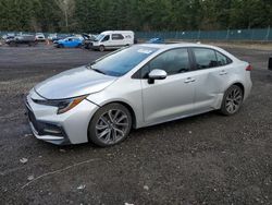 Salvage cars for sale at Graham, WA auction: 2022 Toyota Corolla XSE