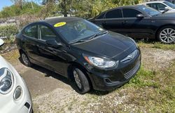 Salvage cars for sale at Orlando, FL auction: 2013 Hyundai Accent GLS