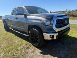 Salvage cars for sale at Riverview, FL auction: 2020 Toyota Tundra Double Cab SR