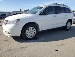 Salvage cars for sale at Bakersfield, CA auction: 2017 Dodge Journey SE