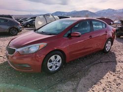 Salvage cars for sale at Magna, UT auction: 2015 KIA Forte LX