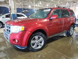 2012 Ford Escape Limited en venta en Woodhaven, MI