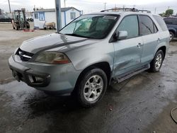 Salvage cars for sale at Los Angeles, CA auction: 2002 Acura MDX Touring