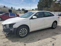 Salvage cars for sale at Knightdale, NC auction: 2017 Toyota Camry LE