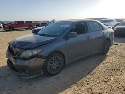 Salvage cars for sale at San Antonio, TX auction: 2013 Toyota Corolla Base