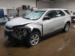 Salvage cars for sale at Elgin, IL auction: 2017 Chevrolet Equinox LS