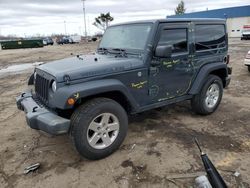 SUV salvage a la venta en subasta: 2017 Jeep Wrangler Sport