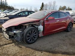 Tesla Vehiculos salvage en venta: 2018 Tesla Model S