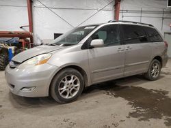 Salvage cars for sale at Center Rutland, VT auction: 2006 Toyota Sienna XLE