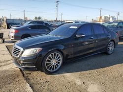 Salvage cars for sale at Los Angeles, CA auction: 2015 Mercedes-Benz S 550