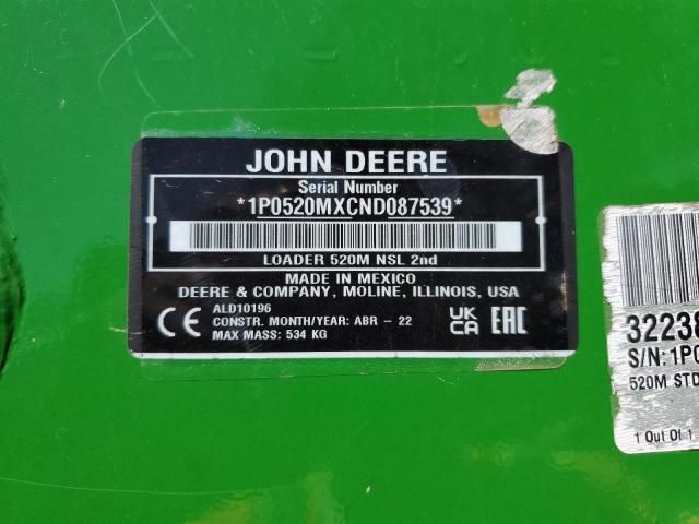 2023 John Deere 520M Loader