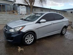 Salvage cars for sale at Albuquerque, NM auction: 2012 Hyundai Accent GLS