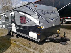 Keystone Springdale salvage cars for sale: 2017 Keystone Springdale