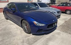 Salvage cars for sale at Loganville, GA auction: 2015 Maserati Ghibli S