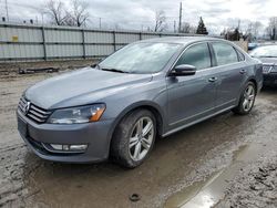 Volkswagen Passat salvage cars for sale: 2013 Volkswagen Passat SEL